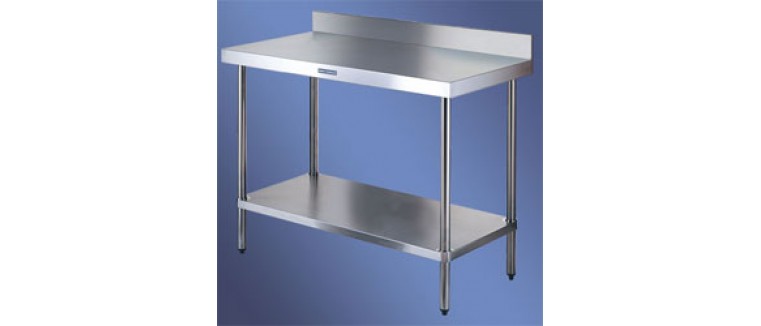 Stainless Bench With Splashback